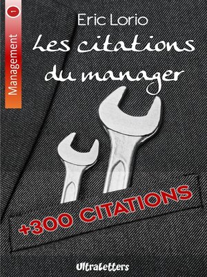 cover image of Les citations du manager